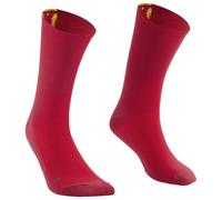MAVIC Chaussettes de cyclisme hautes unisexes M Bordeaux