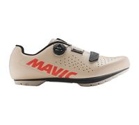 Mavic Cosmic Boa Spd Gravel Shoes Beige EU 42 2/3 Homme,Femme White Pepper / Spicy Orange / Moonstruck
