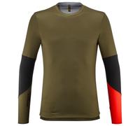 Mavic - Deemax Enduro Pro L/S Jersey - Maillot de cyclisme - XXL - olive / spicy orange
