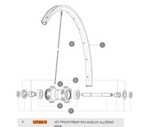 Mavic Jante Aksium Disc Allroad