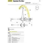 Mavic Jante Arrière Ksyrium Pro Disc