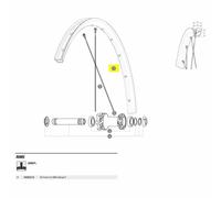 Mavic Jante De Vélo De Route Front Ebm Allroad S