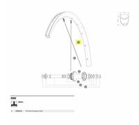 Mavic Jante De Vélo De Route Front Ksyrium S Disc