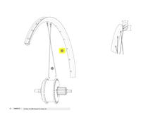 Mavic Jante De Vélo De Route Rear Ebm Allroad Pro Carbon Sl