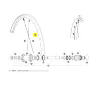 Mavic Jante De Vélo De Route Rear Ksyrium S Rb