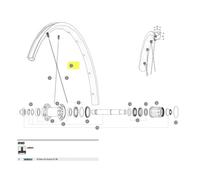Mavic Jante De Vélo De Route Rear Ksyrium Sl Rb