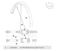 Mavic Jante Xa Light 19