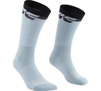 MAVIC Ksyrium Chaussettes de cyclisme montantes unisexes L Celeste/Blanc cassé