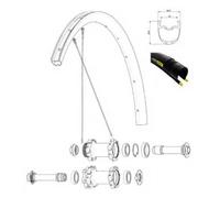 Mavic Ksyrium Pro Carbon Sl Ust Disc Front Rim Noir 700 - 28´´ Black