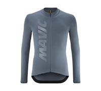 Maillot manches longues mavic aksium thermo bleu
