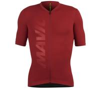 MAVIC Men's Aksium Jersey L Burgundy