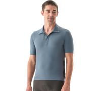 Mavic Allroad Short Sleeve Polo Gris S Homme Orion Blue