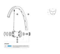 Mavic Rayons Crossmax Slr/sl Pro/xl/pro 29 2013-17 Front/rear 10 Unités