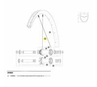 Mavic Rayons Kit 12 Crossmax Carbon Slr 29´´