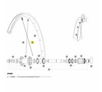 Mavic Rayons Kit 12 Rear Ksyrium S Ds