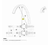 Mavic Rayons Kit 14 Front Edeemax S 29´´
