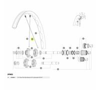 Mavic Rayons Kit 14 Rear Drive Side Edeemax S 29´´