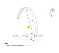 Mavic Rayons Kit 9 Front Ksyrium S