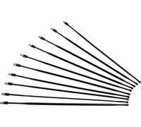 Mavic Zicral Spokes 298.5mm for Ksyrium SL 2011 + SLS 2013 Rear Wheel - Non Drive Side (10 Pieces) - 12030401 - black