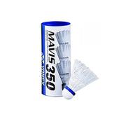 YONEX Mixte Mavis 350 Middle Lot de 6 balles badminton, Blanc - Bleu, Taille unique EU