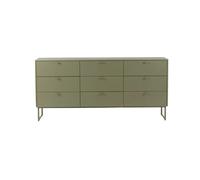 Mavis Commode Deus 9 tiroirs Gris olive