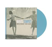 Mavis Staples We'll Never Turn Back - Aqua Blue (Vinyl)