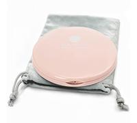 Miroir Compact Grossissant pour Porte-monnaie avec Grossissement 10x - Miroir de Voyage Rose à Double Face Pour Le Maquillage, Petit Miroir de Poche de 10cm Ou Miroir Pour Porte-Monnaie (Rose)