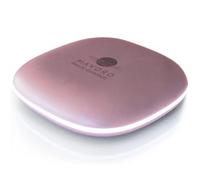 Mavoro Miroir Maquillage de Voyage LED Éclairé | Grossissement 1x/10x | Rechargeable USB-C | Miroir Compact Portable pour Poche & Sac avec Capteur Tactile (Rose Dust)