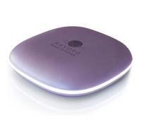 Mavoro Miroir Maquillage de Voyage LED Éclairé | Grossissement 1x/10x | Rechargeable USB-C | Miroir Compact Portable pour Poche & Sac avec Capteur Tactile (Violet Mist)