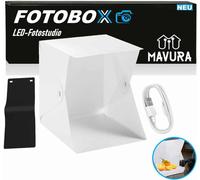 MAVURA FOTOBOX LED Studio photo Tente photo pliable Boîte à lumière Minicase éclairée