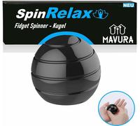 MAVURA Kinetic Jouet de bureau Metal Spinner Ball Réduction du stress Anti-anxiété