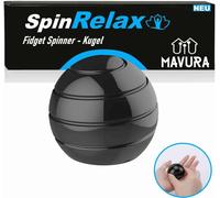 MAVURA Kinetic Jouet de bureau Metal Spinner Ball Réduction du stress Anti-anxiété