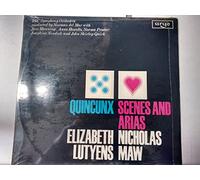 MAW, Nicholas: Scenes and Arias - LUTYENS, Elizabeth: Quincunx-ARGO-Vinyl LP-ARGO ZRG 622-MAW Nicholas John (Inghilterra); LUTYENS Elisabeth (Inghilterra)-BBC Symphony Chorus & Orchestra; DEL MAR Norman (dir)