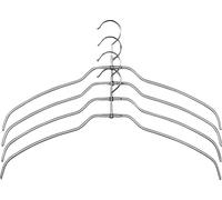 MAWA 04124 15 001 MAWA cintre, cintre de séchage 'Silhouette light', 42 cm, argent, 4 pièces (1 kit)