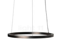 Mawa Berliner Ring Suspension LED Downlight anneau bronze/cache-piton bronze - ø120 cm/30 cm - downlight - dimmable variateur de phase - 81 W Ce luminaire comporte des modules à LED prémontés de class