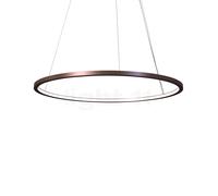 Mawa Berliner Ring Suspension LED Inlight anneau bronze/cache-piton blanc mat - ø100 cm/7,6 cm - inlight - Casambi - 68,5 W Ce luminaire comporte des modules à LED prémontés de classes énergétiques A