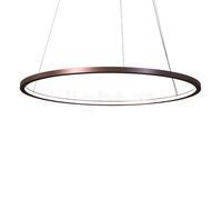 Mawa Berliner Ring Suspension LED Inlight anneau bronze/cache-piton blanc mat - ø120 cm/30 cm - inlight - dimmable variateur de phase - 82,2 W Ce luminaire comporte des modules à LED prémontés de clas