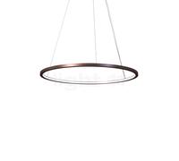Mawa Berliner Ring Suspension LED Inlight anneau bronze/cache-piton bronze - ø80 cm/30 cm - inlight - Casambi - 55 W Ce luminaire comporte des modules à LED prémontés de classes énergétiques A A++, A+