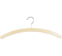 MAWA Cintre en Bois, Standard, Lot de 10, Gain de Place, Ecoresponsable, Chemises, Chemisiers, Vestes et Tailleurs, Respectueux de l'environnement, Certifié FSC®, Crochet Rotatif à 360°, 42 cm, Hêtre