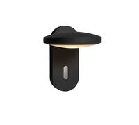 Mawa Design Maggy 4 Wandleuchte, noir mat / argent