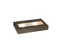 Mawa Design One Piece 7 Wandleuchte, bronze foncé