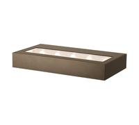 Mawa Design One Piece 9 Wandleuchte, bronze foncé