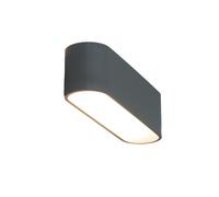 Mawa Design Oval Office 4 Applique Wandleuchte, gris metalisé