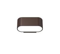 Mawa Design Oval Office 7 Applique Wandleuchte, bronze foncé