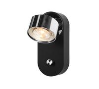 Mawa Design Wittenberg 4.0 wi4-ab-1ov-2-d2w 12° Strahler/Spotleuchte, noir mat / chromé