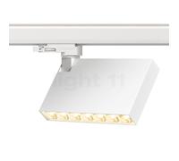 Mawa FBL-11 Projecteur de piste LED blanc mat Ce luminaire comporte des modules à LED prémontés de classes énergétiques A A