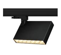 Mawa FBL-11 Projecteur de piste LED noir mat Ce luminaire comporte des modules à LED prémontés de classes énergétiques A A