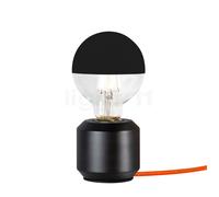 Mawa Oskar Lampe de table noir mat/orange - avec variateur - excl. ampoule , Vente d'entrepôt, neuf, emballage d'origine