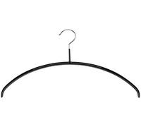 MAWA par Reston Lloyd Euro Série antidérapant Cintre Gain de Place pour Chemises et Robes, Style 40/P, Lot de 10, Noir, Noir, Set of 12