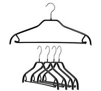 MAWA Reston Lloyd Silhouette Lot de 5 cintres légers et antidérapants pour Pantalons et Jupes Style 41/FRS Blanc